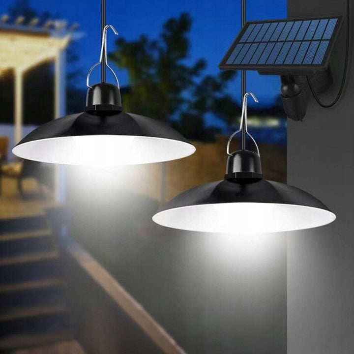 Solar LED Street Lamp Hanging With GARDEN SENSOR OUTDOOR Remote Control Brand Masterled