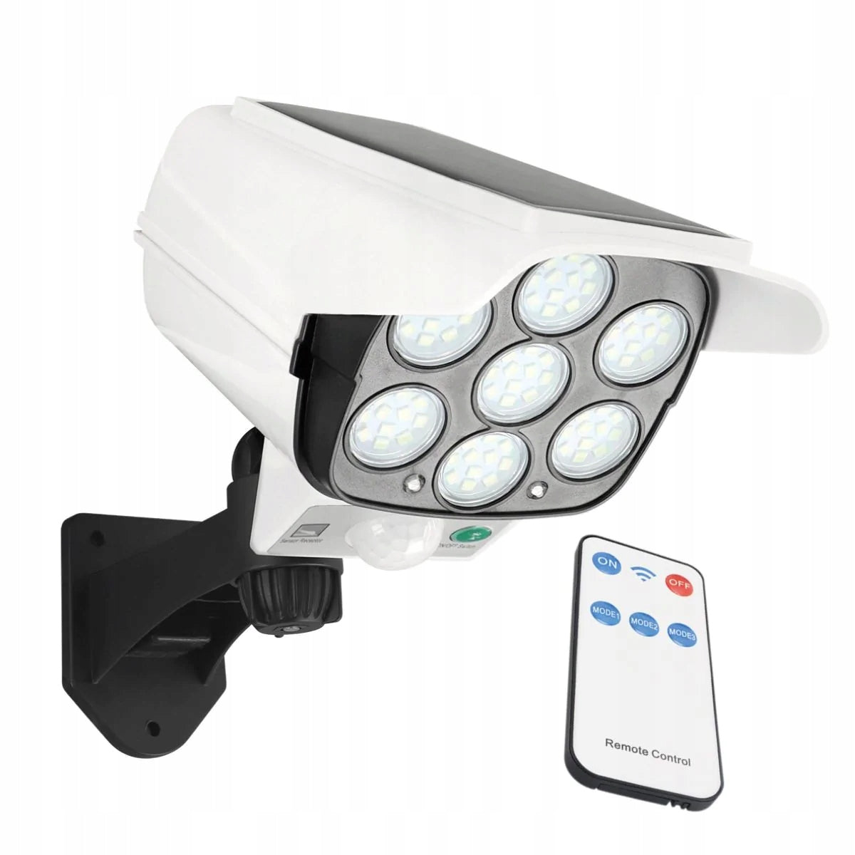Solar LED floodlight with motion sensor PIR PILOT SONO 5W 04510 STRUHM Packaging status original