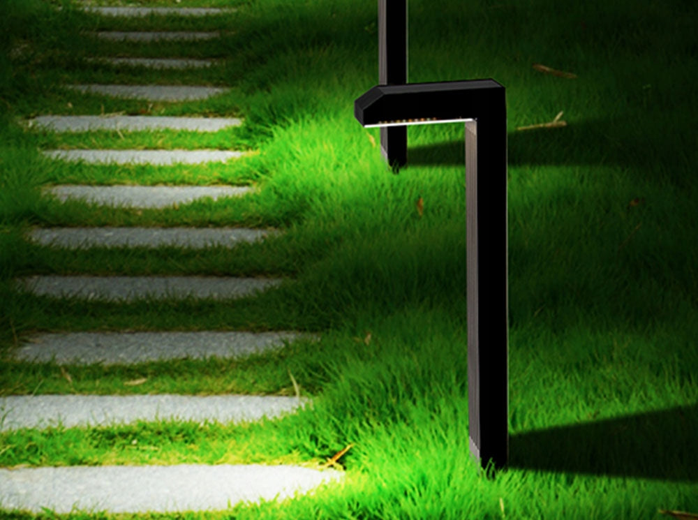 Solar Lamp Headlight Twilight Sensor Post Driven Garden NORA 2 Pcs Manufacturer code OD-10000592
