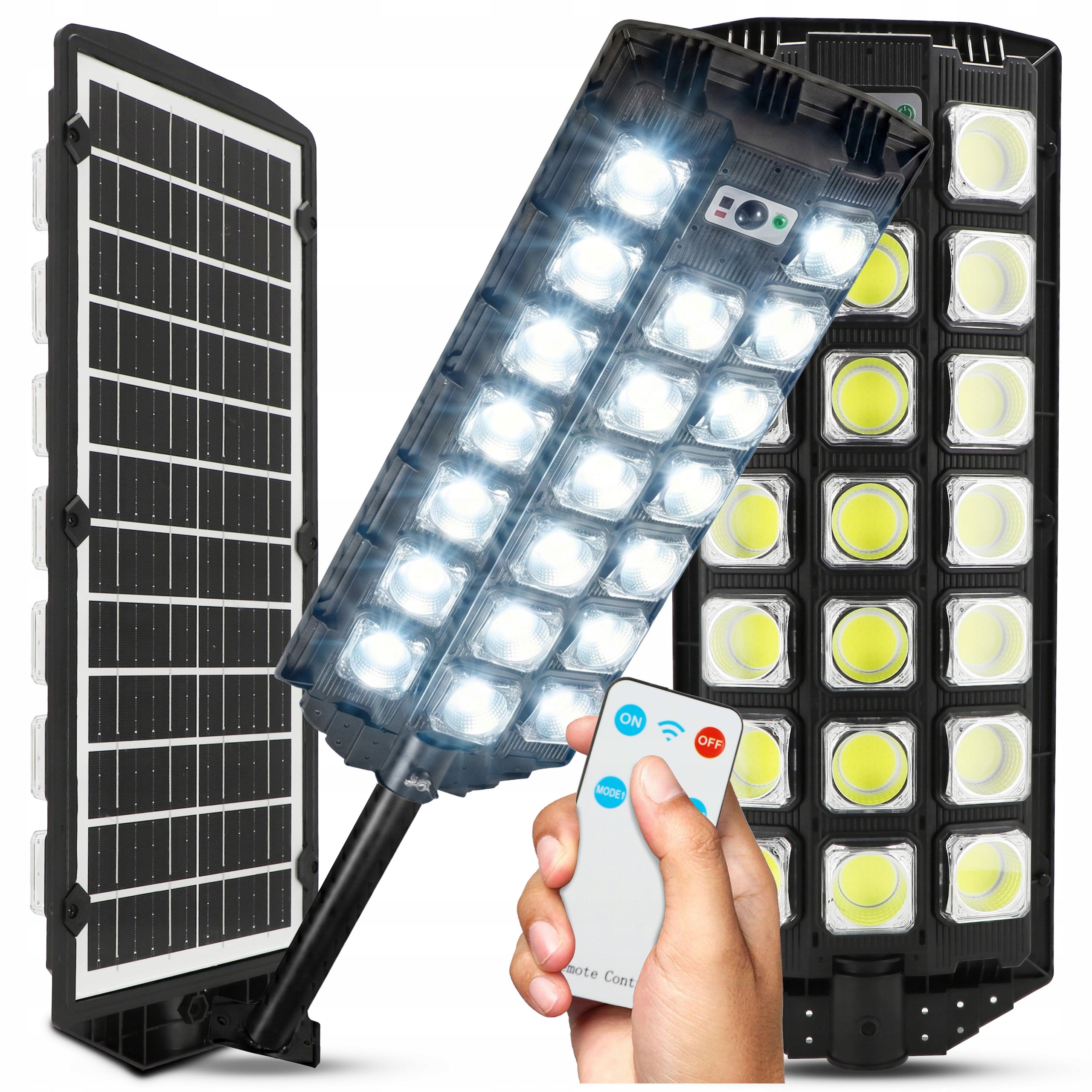 Solar Lamp LED Street Motion Sensor Twilight PILOT IP65 Cold 6500K