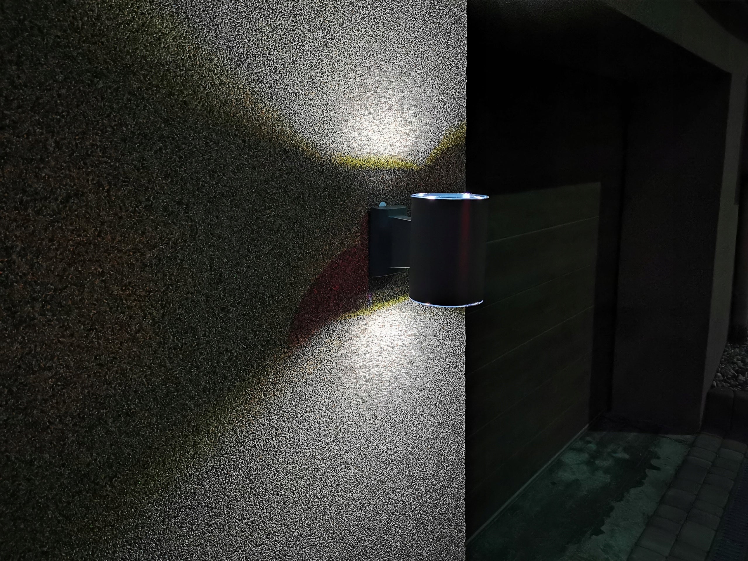 Solar Lamp Wall Lamp Large Lights Top/Bottom Aluminum Housing, not Plastic Color other