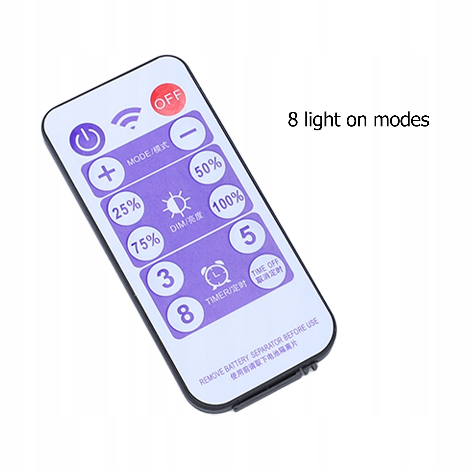 Solar Panel With Lithium Battery 4,5V 1,2W 8 Lighting Modes IP65 270MAH Brand no brand