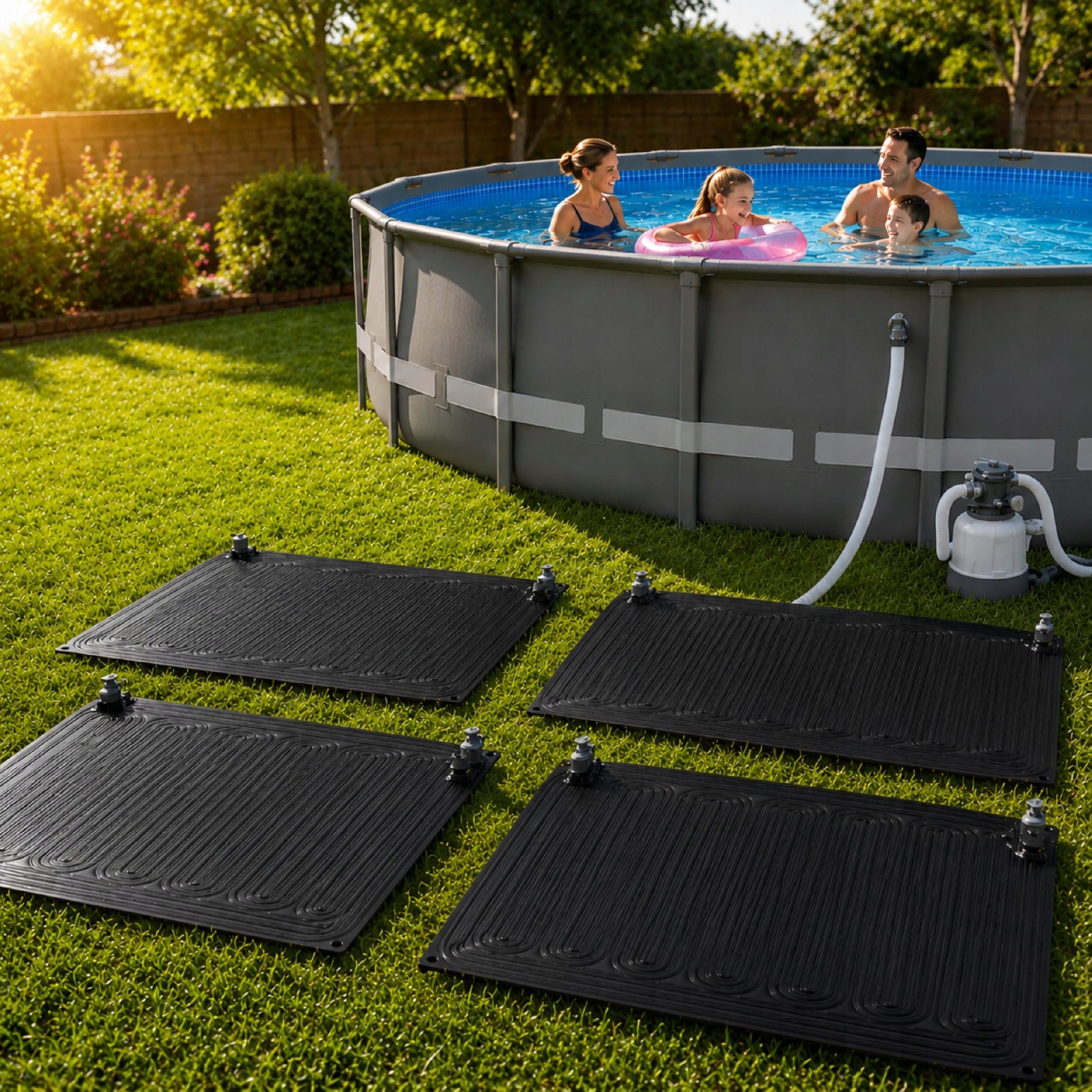 Solar Panel for Swimming Pool Solar Heating Mat Water Heater in Pool Manufacturer code Mata Solarna Grzewcza do Basenu Panel Solarny