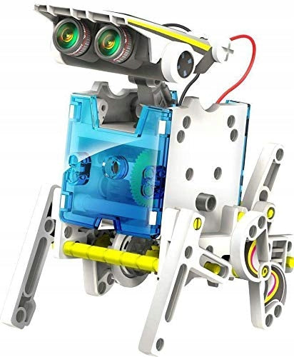 Solar Robot Toy for Kids 10+ 14in1 Self-Assembly Kit