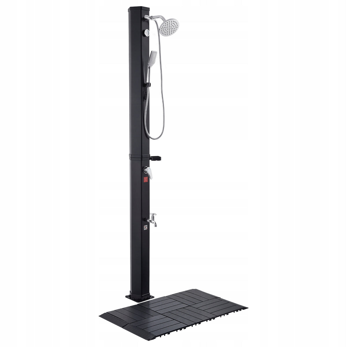Solar Shower 40L Garden Shower With Temperature And Flow Control