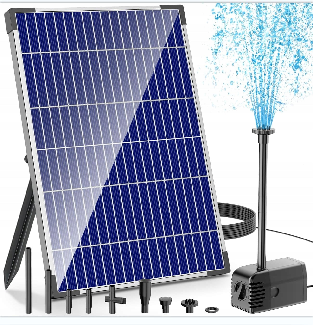 Solar fountain Biling outdoor solar pump for pond