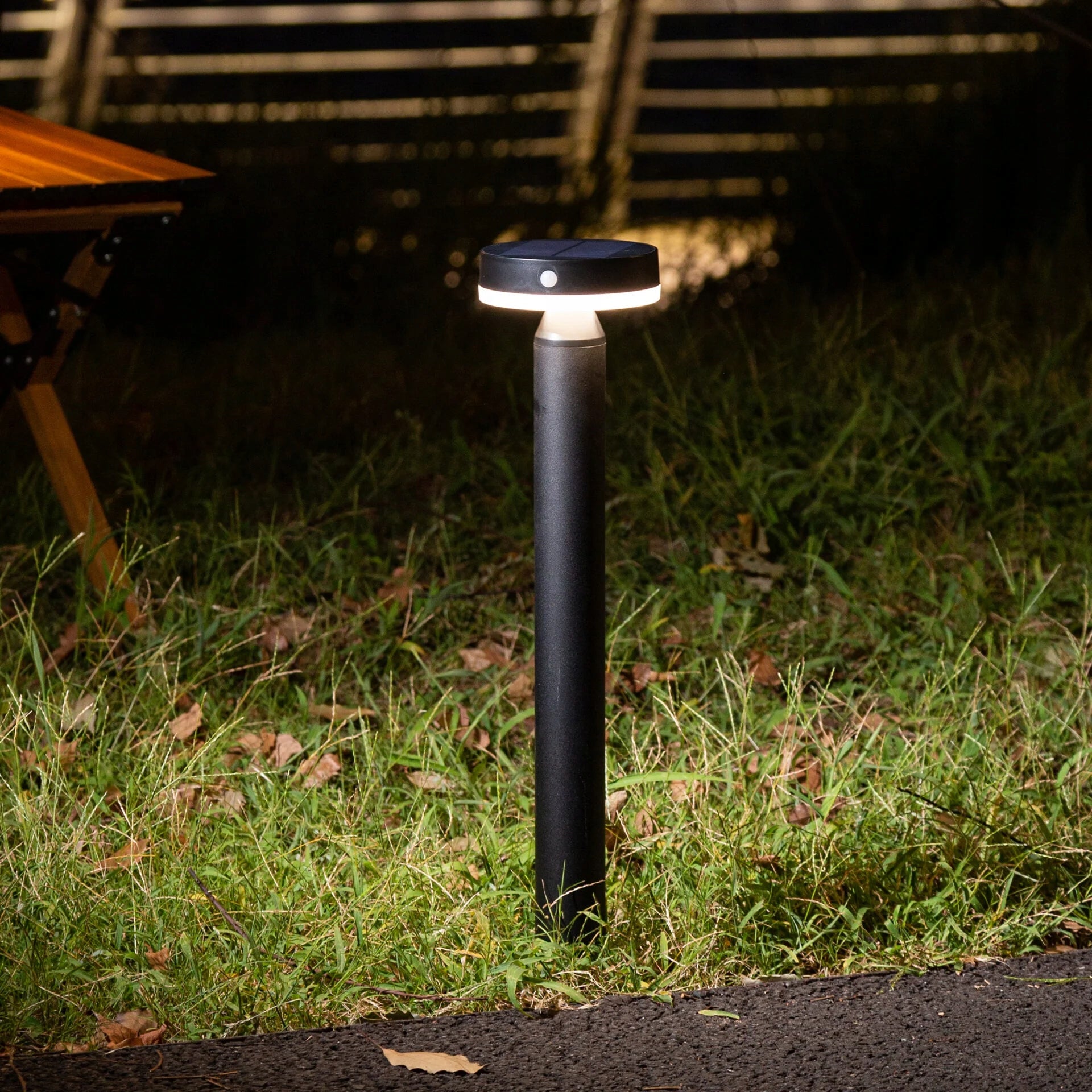 Solar lamp GUINEA LED standing with PIR sensor 50cm 4000K USB-C IP44 Brand Polux