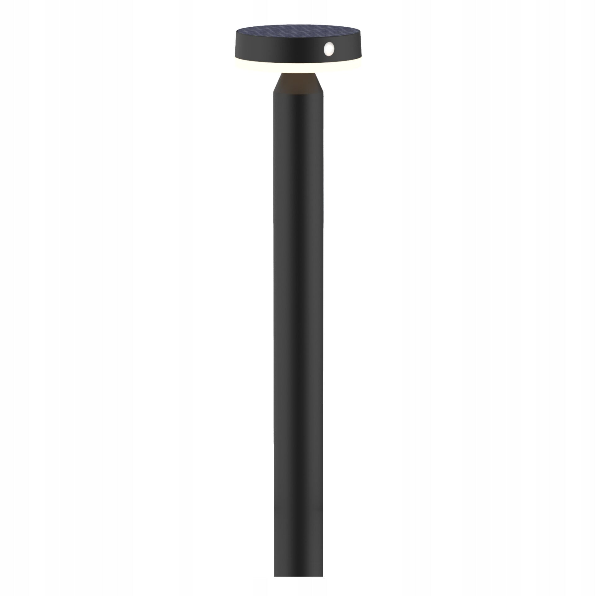 Solar lamp GUINEA LED standing with PIR sensor 50cm 4000K USB-C IP44 Product height 65.5 cm