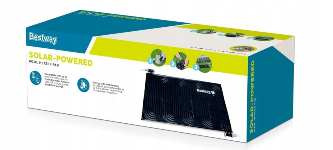 Solar mat panel heater Bestway 58423 pool heating black mat Manufacturer code 6941607354803