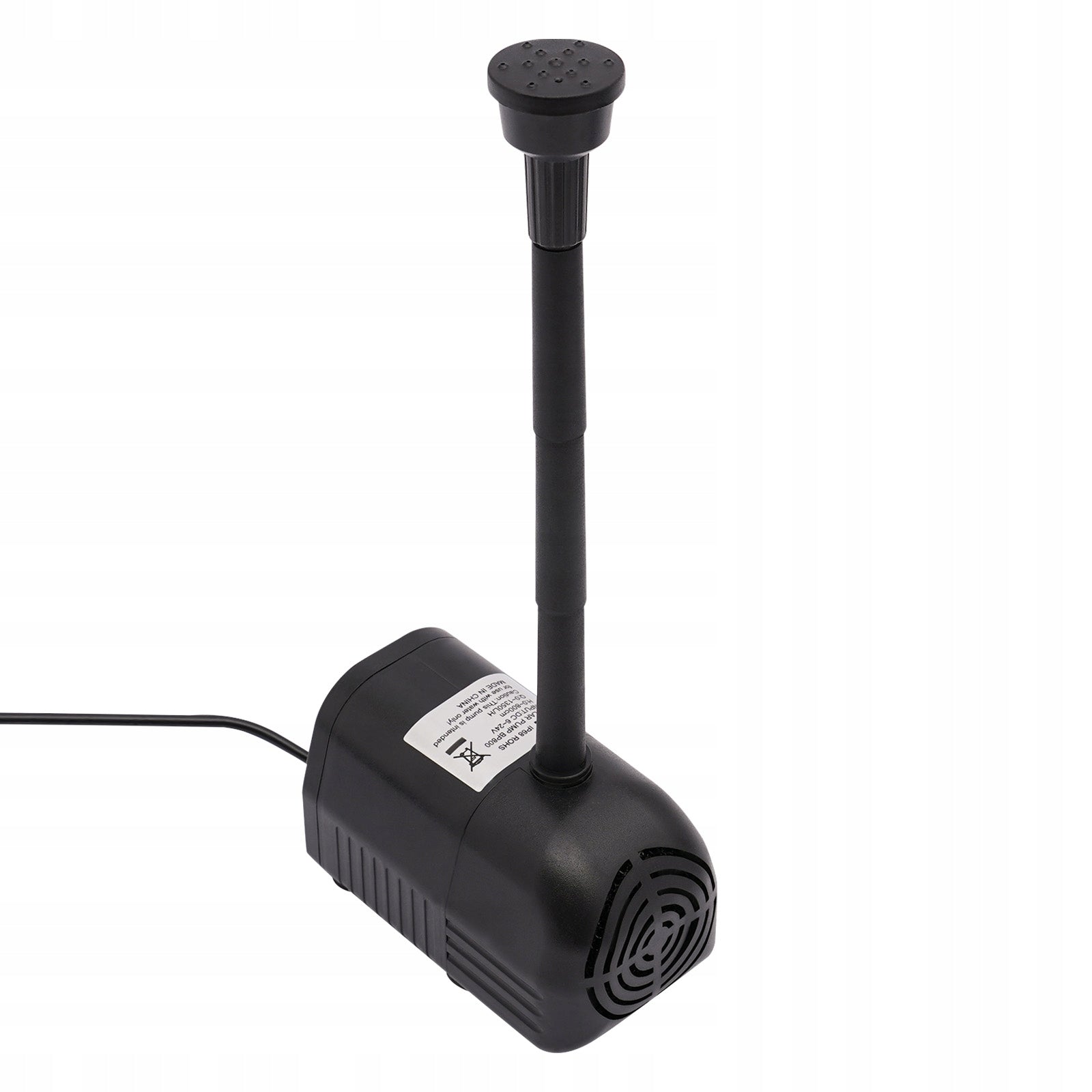 Solar-powered Water Pump Fountain, 17V/10W 1000L/H Product weight with unit packaging 1.36 kg