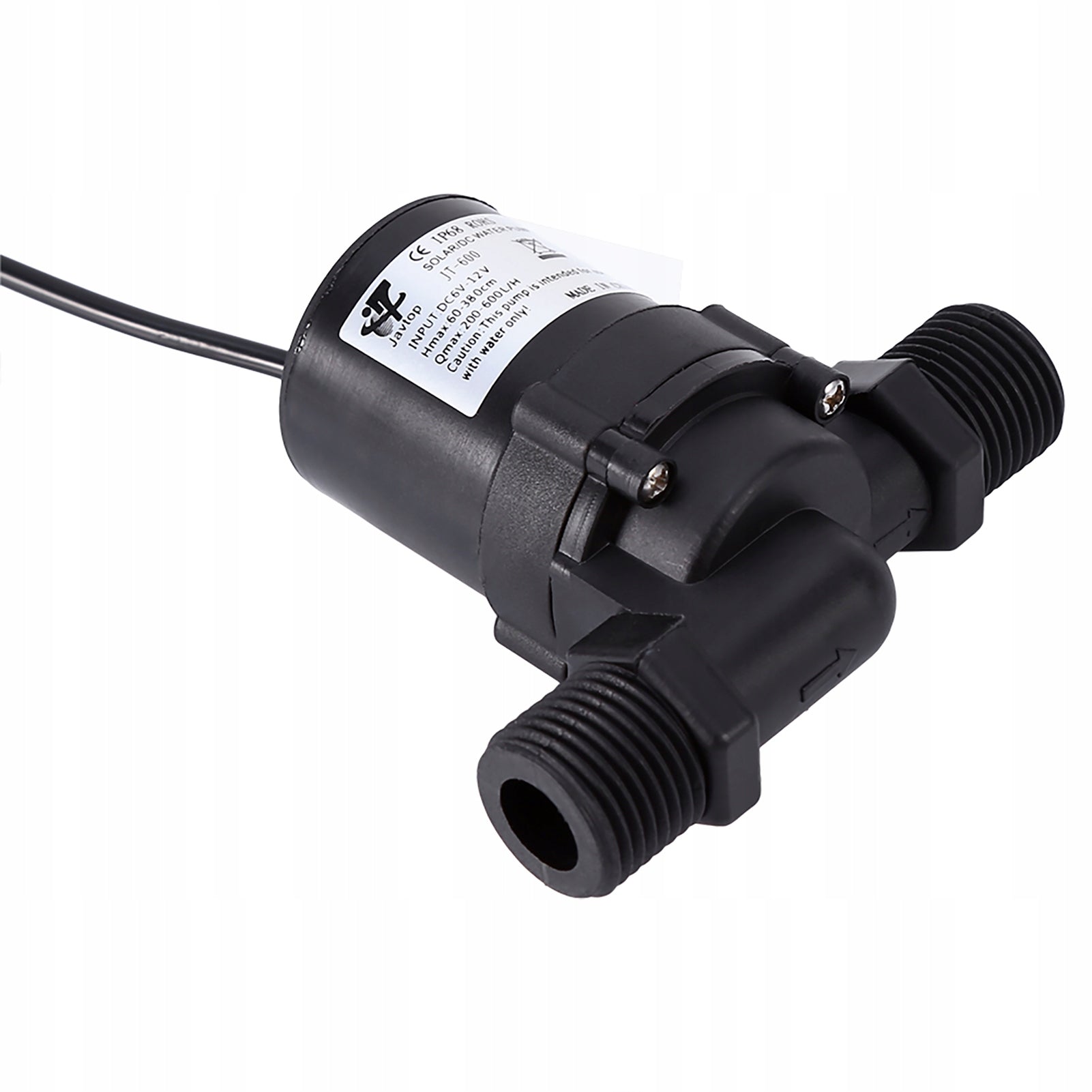 Solar water pump DC 12V circulating for liquid 600L/h JT600D-12
