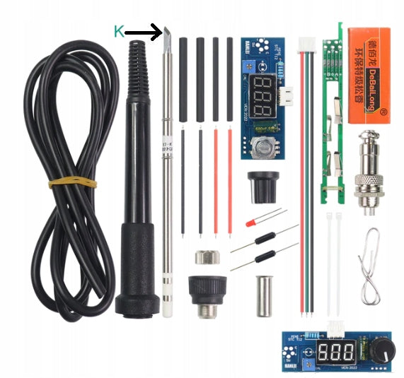 Soldering iron kit t12 diy soldering iron to assemble