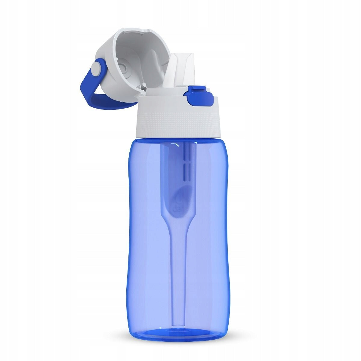Solid filter bottle with water filter Dafi 0,5 L sapphire blue