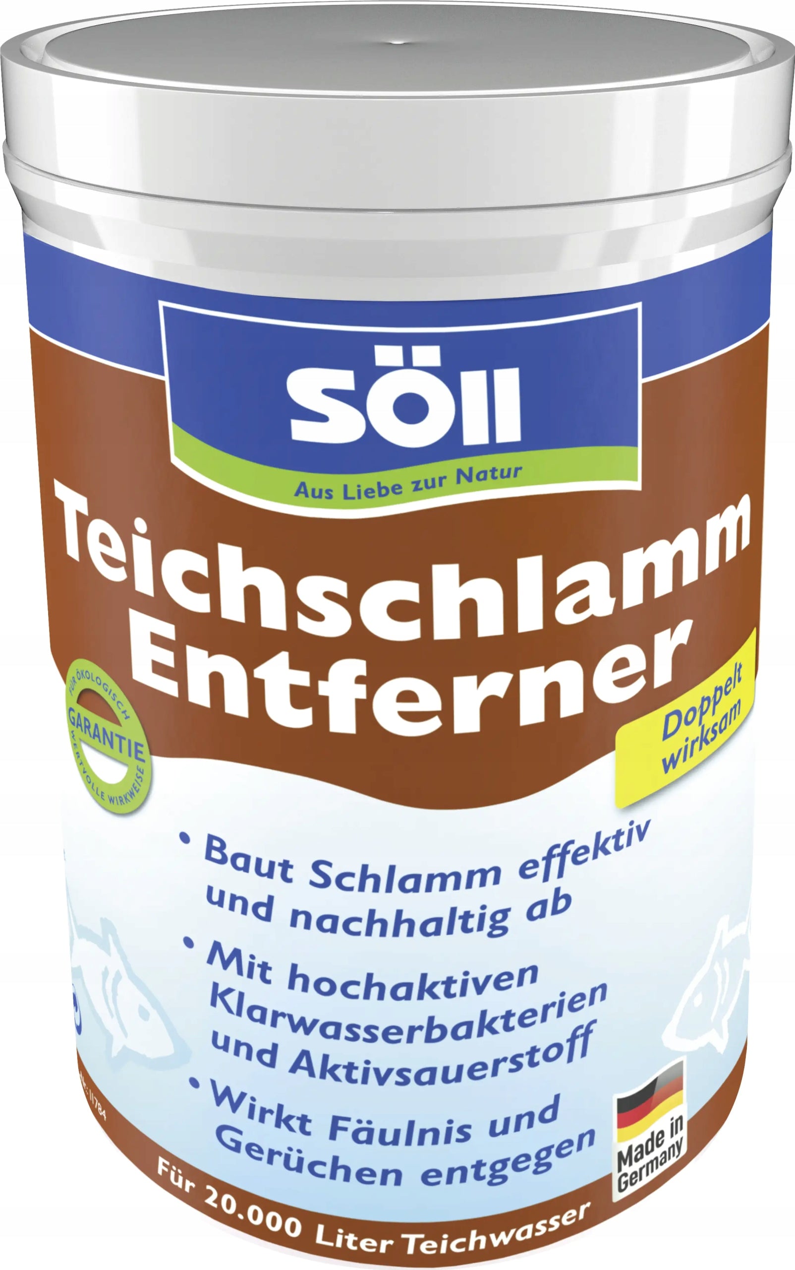 Söll Agent for removing algae deposits from ponds 1kg for mesh cleaning
