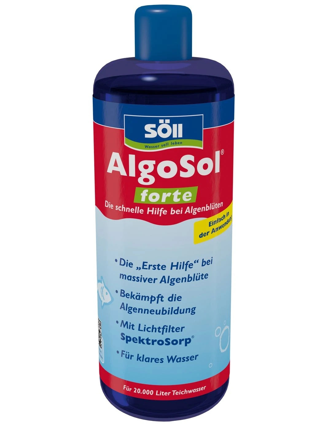 Söll AlgoSol forte 1 l - přípravek na řasy