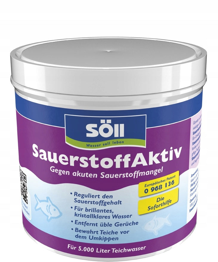 Söll SauerstoffAktiv 500g -Active oxygen for pond