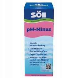 Söll pH-MINUS Teich 500 ml help with acute ammonia poisoning