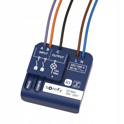 Somfy Intelligent lighting control panel + receiver izymo Connectivity Kit Manufacturer code 1870755-1822649