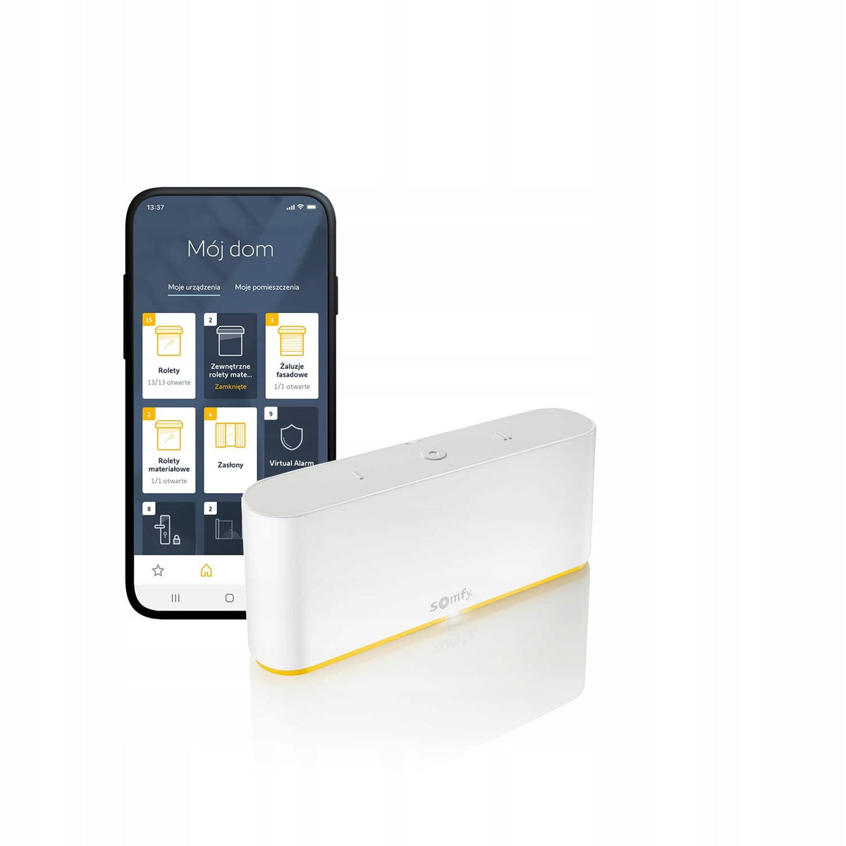 Somfy TaHoma Switch smart home WiFi control panel