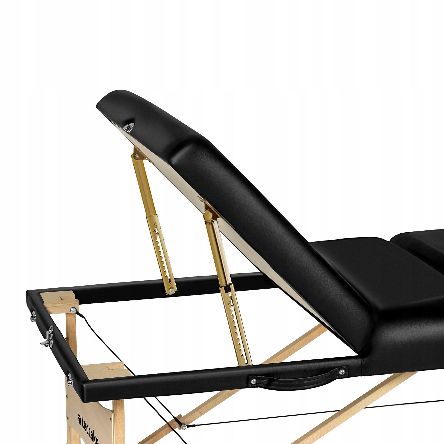 Somwang massage table with 7,5 cm padding with wooden frame Brand TecTake
