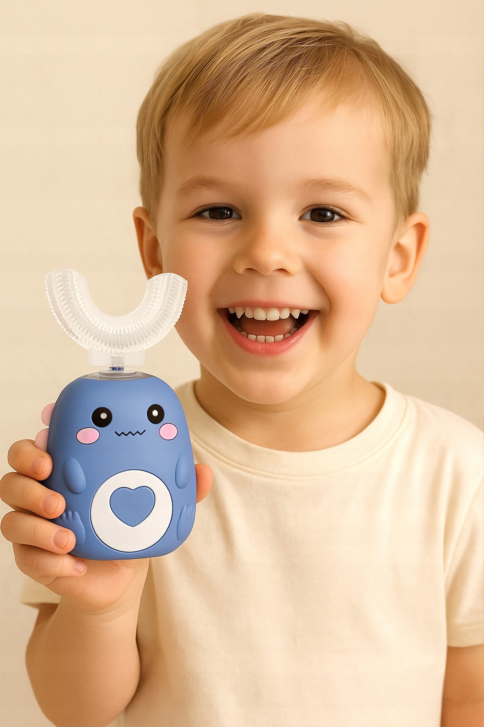 Sonic Toothbrush for Children TO LEARN TO BRUSH THEIR TEETH 45 seconds 360° Manufacturer code SZCZOTECZKA ELEKTRYCZNA DLA DZIECI DINOZAUR 1