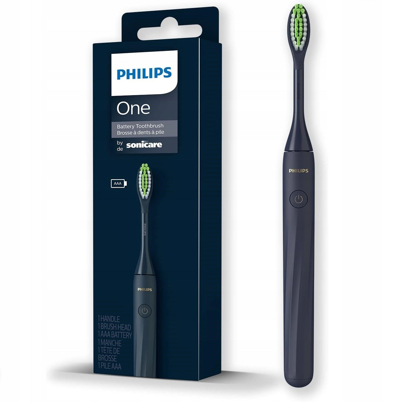 Sonic electric toothbrush Philips One HY1100 Tourist