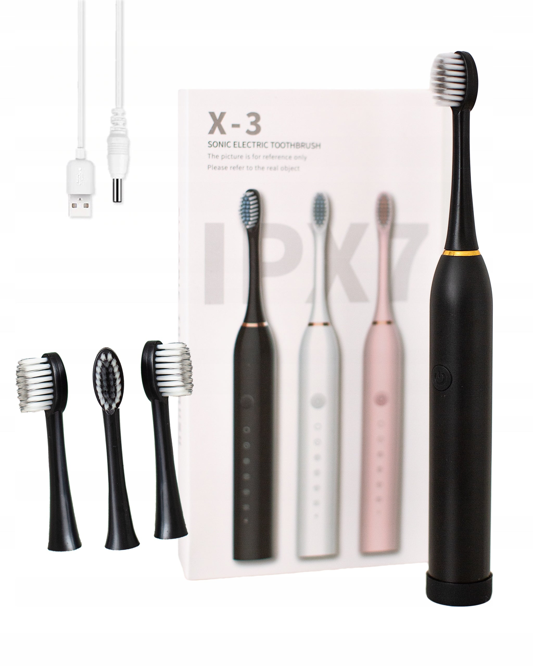 Sonic toothbrush 4 TIPS Manufacturer code PROFESJONALNA SZCZOTECZKA SONICZNA DO TWARZY