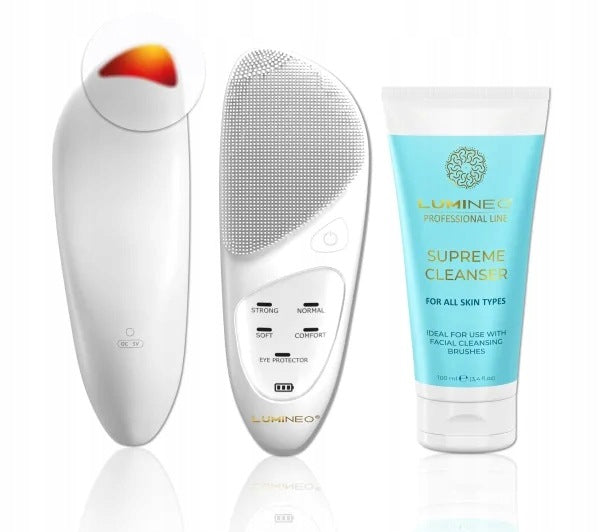 Sonic toothbrush Lumineo Sonic 5 modes + All Skin gel 100ml