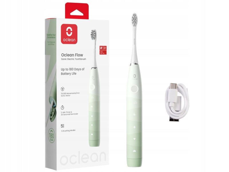 Sonic toothbrush OCLEAN Flow Green