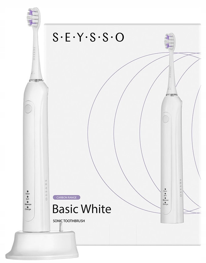 Sonic toothbrush SEYSSO BASIC White waterproof Packaging status original