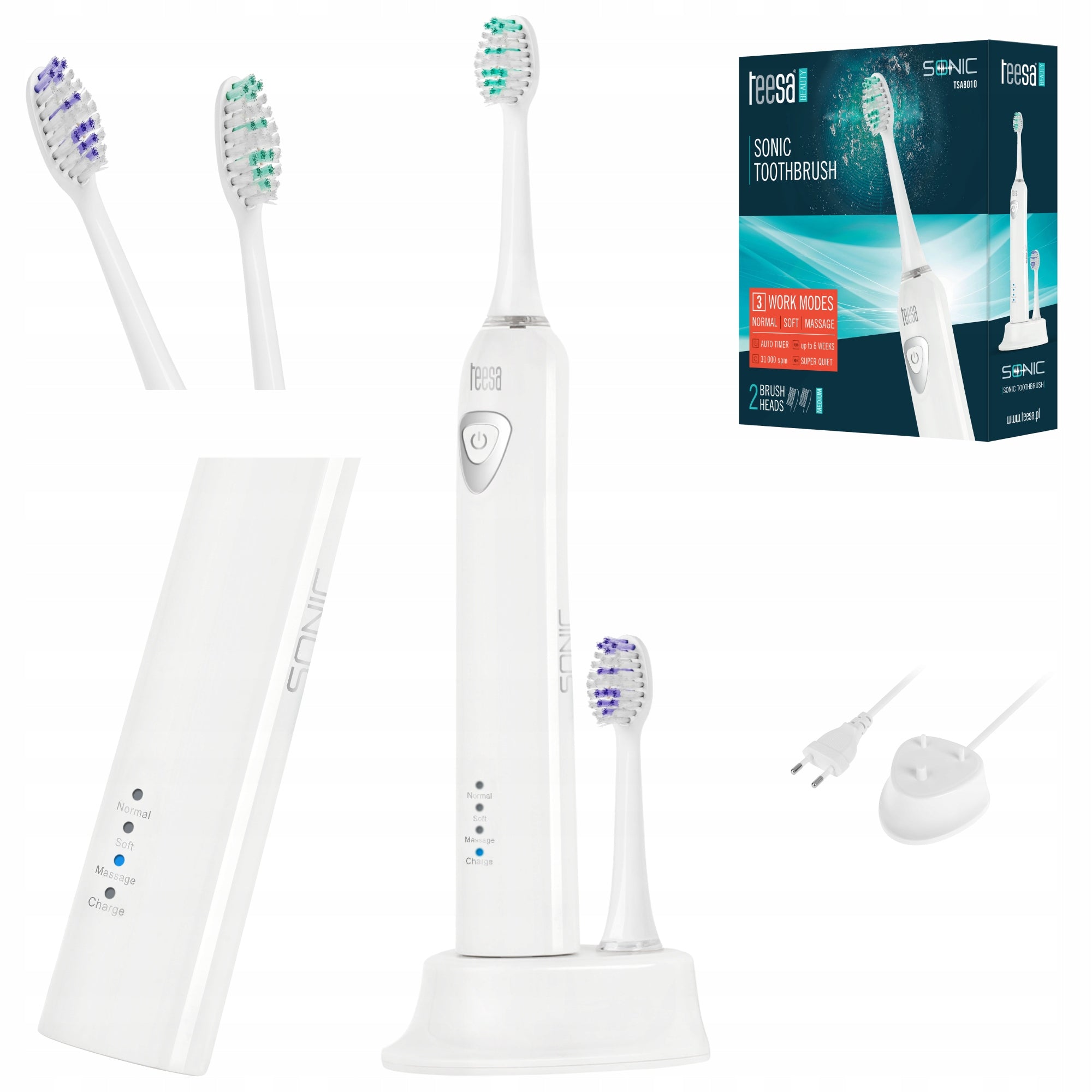 Sonic toothbrush Teesa SONIC 65 dB