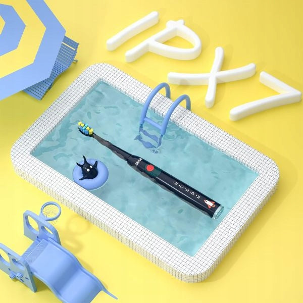 Sonic toothbrush for children 6-12 years SEAGO SG-2303 USB-C blue 8 Manufacturer code SG-2303