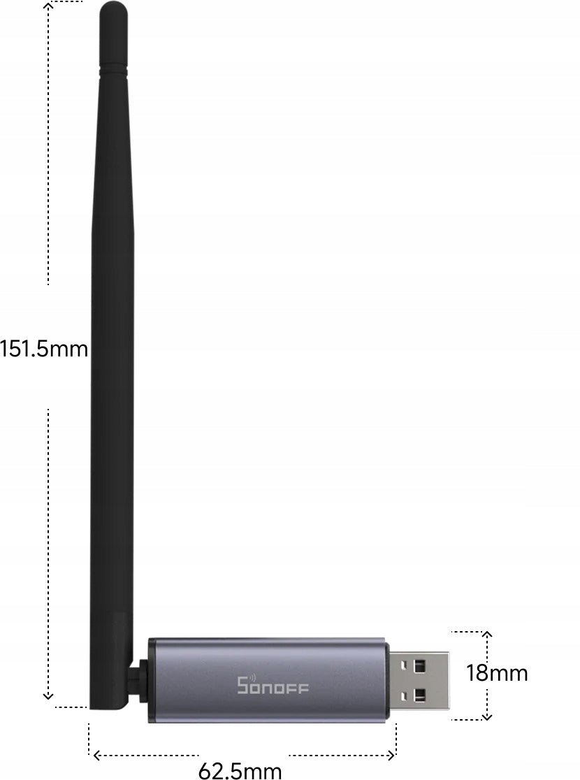 Sonoff Dongle Plus MG24 Zigbee Thread USB Gateway Coordinator Zigbee2MQTT Manufacturer code Dongle-PMG24