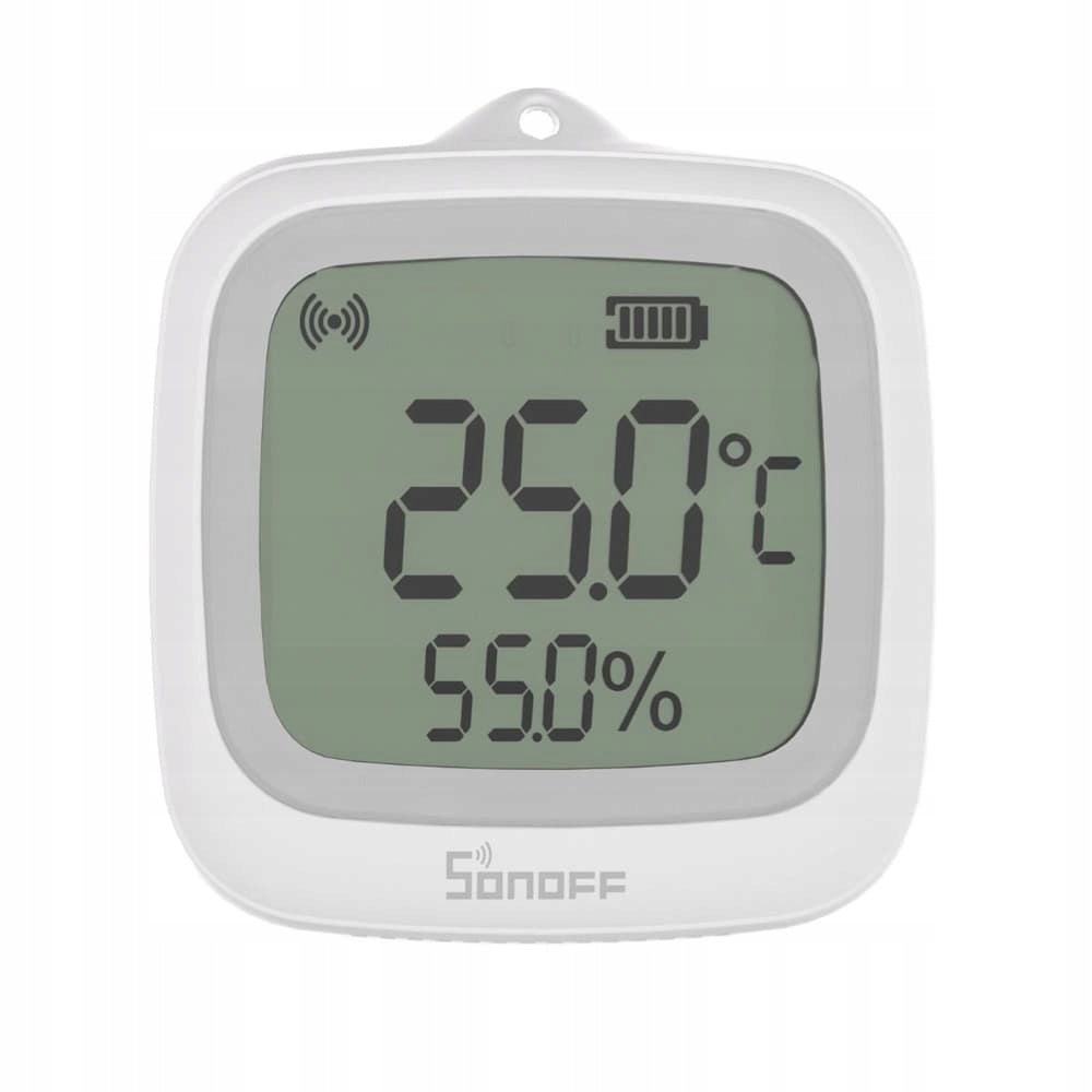 Sonoff SNZB-02WD external humidity temperature sensor Zigbee LCD IP65 Manufacturer code SNZB-02WD