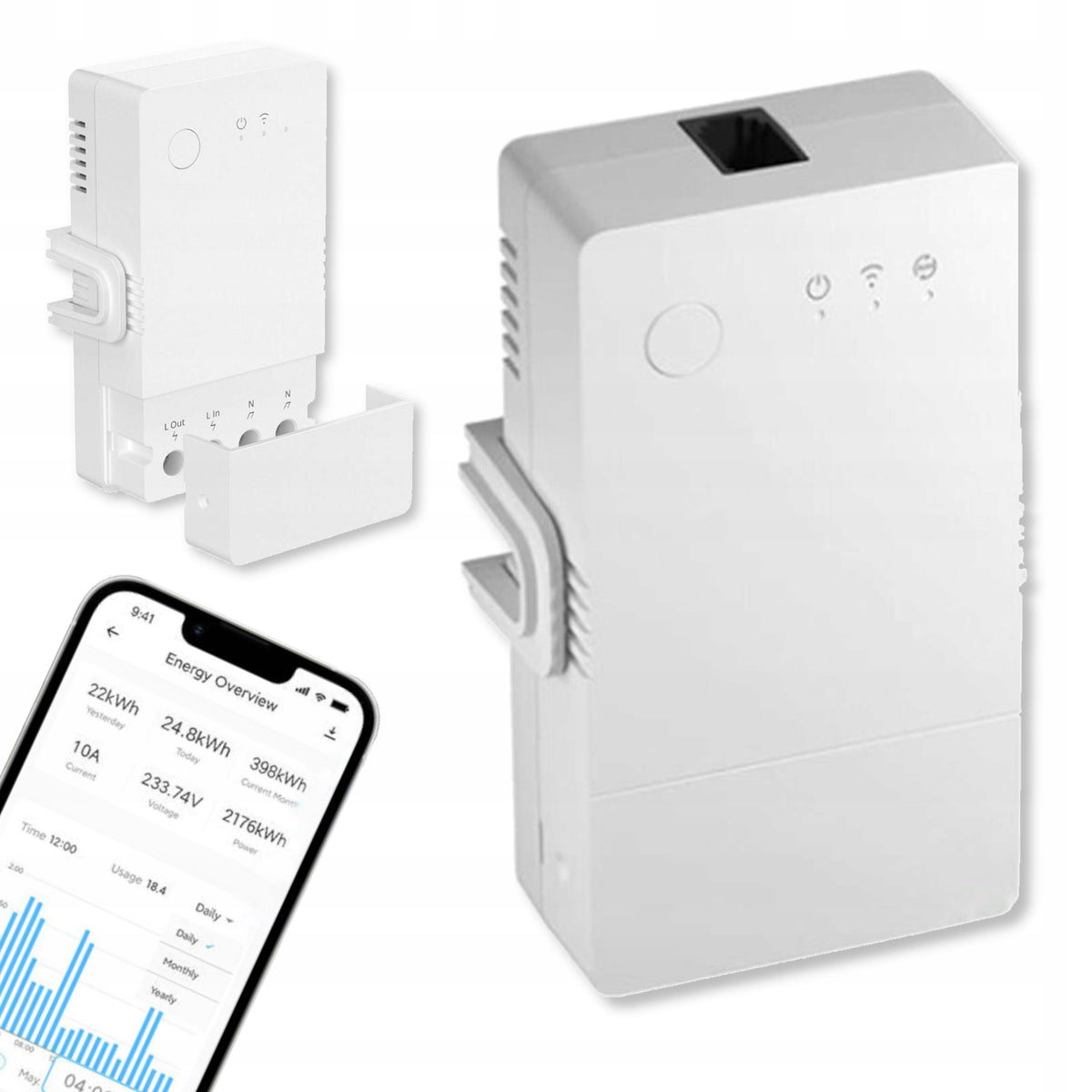 Sonoff THR316 Origin Switch Humidity Temperature Sensor 16A