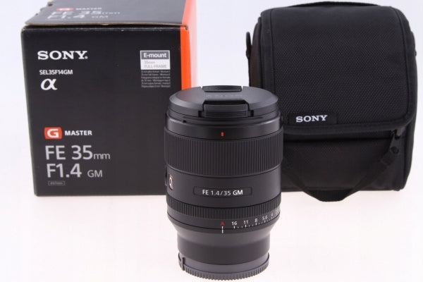 Sony E FE 35mm f/1.4 GM SEL35F14GM + K&F Concept for optics Cleaning Kit 4in1 Packaging status original