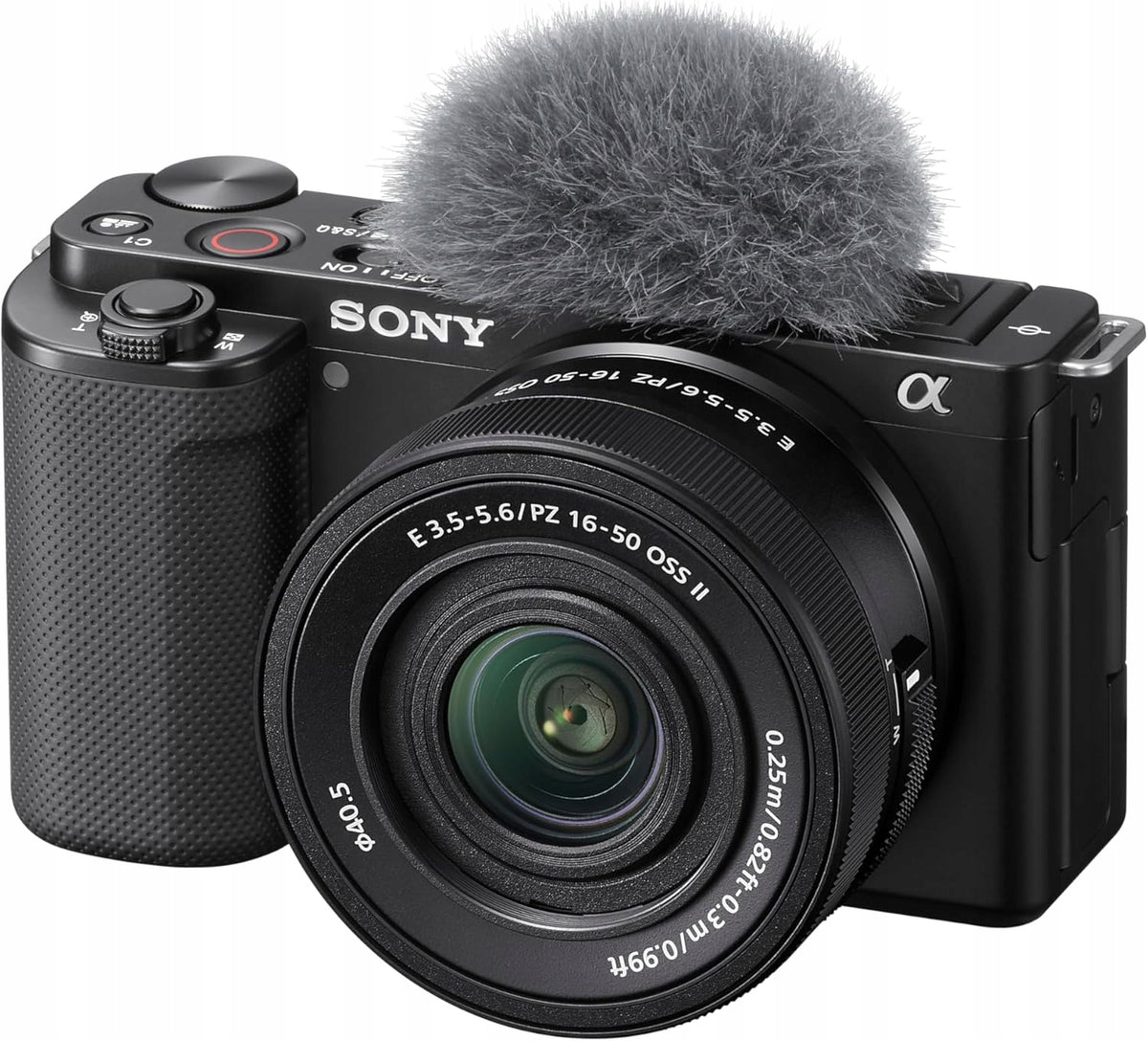 Sony ZV-E10K APS-C camera with Power Zoom Kit 16-50 mm f/3,5-5,6 II