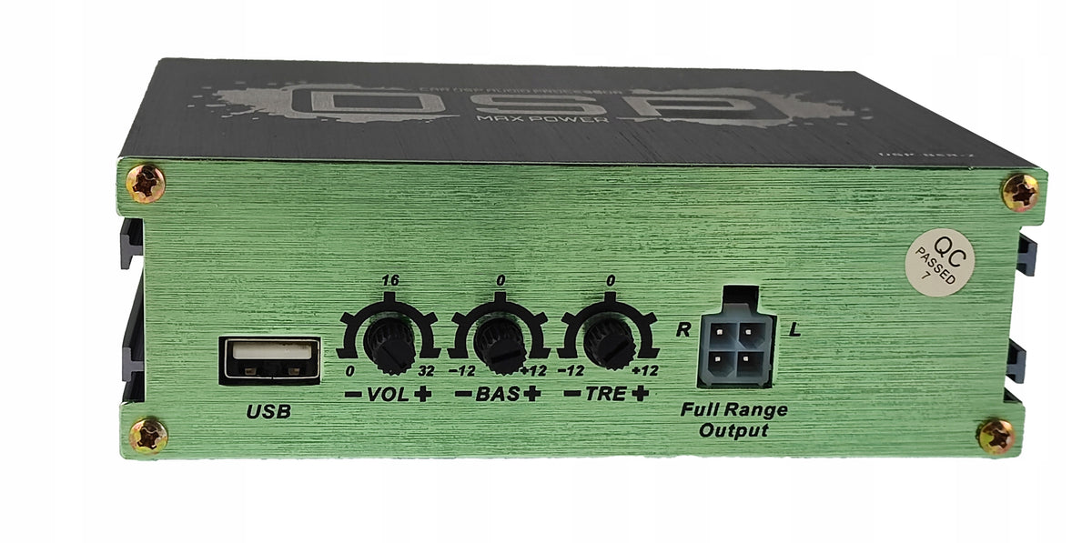 Sound Amplifier 260W DSP Under Radio with android Bluetooth App USB Manufacturer code DSP wzmacniacz n