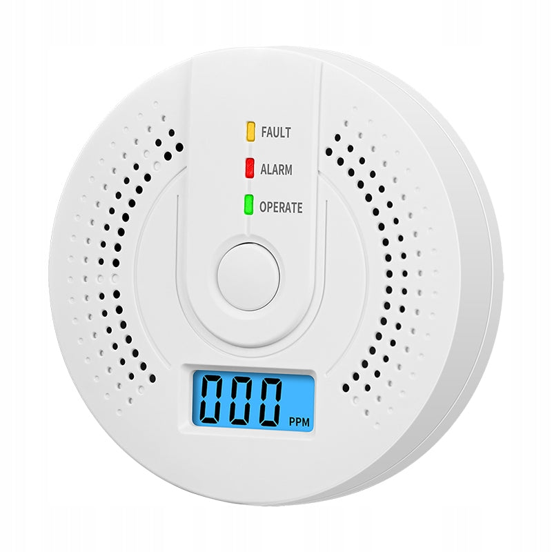Sound and Light Alarm CARBON MONOXIDE SENSOR CO LCD DETECTOR