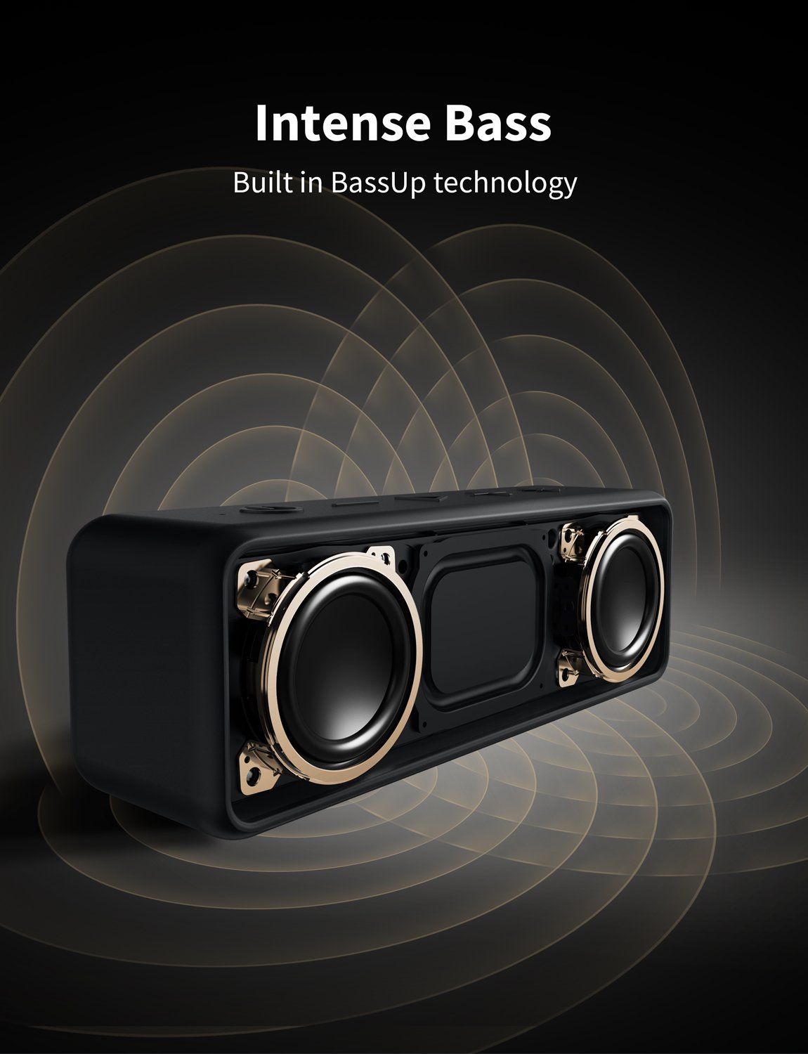 SoundCore 2 Bluetooth Dual Bass IPX7 Speaker Brand Anker
