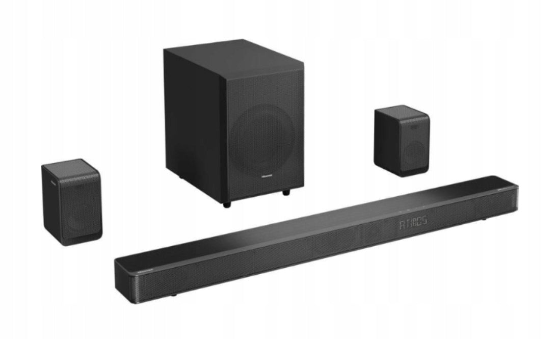 Soundbar Hisense AX512H 5.1 500 W černý Model AX512H