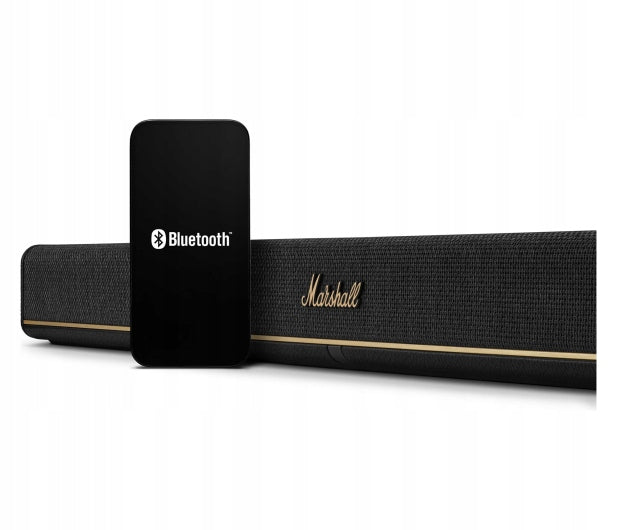 Soundbar Marshall Heston 120 150W Bluetooth AirPlay Dolby Atmos Black Brand Marshall