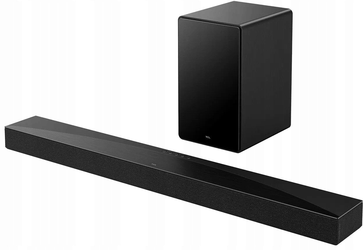 Soundbar TCL Q65H 580W 5.1 4K Wireless Bluetooth WiFi Black Subwoofer
