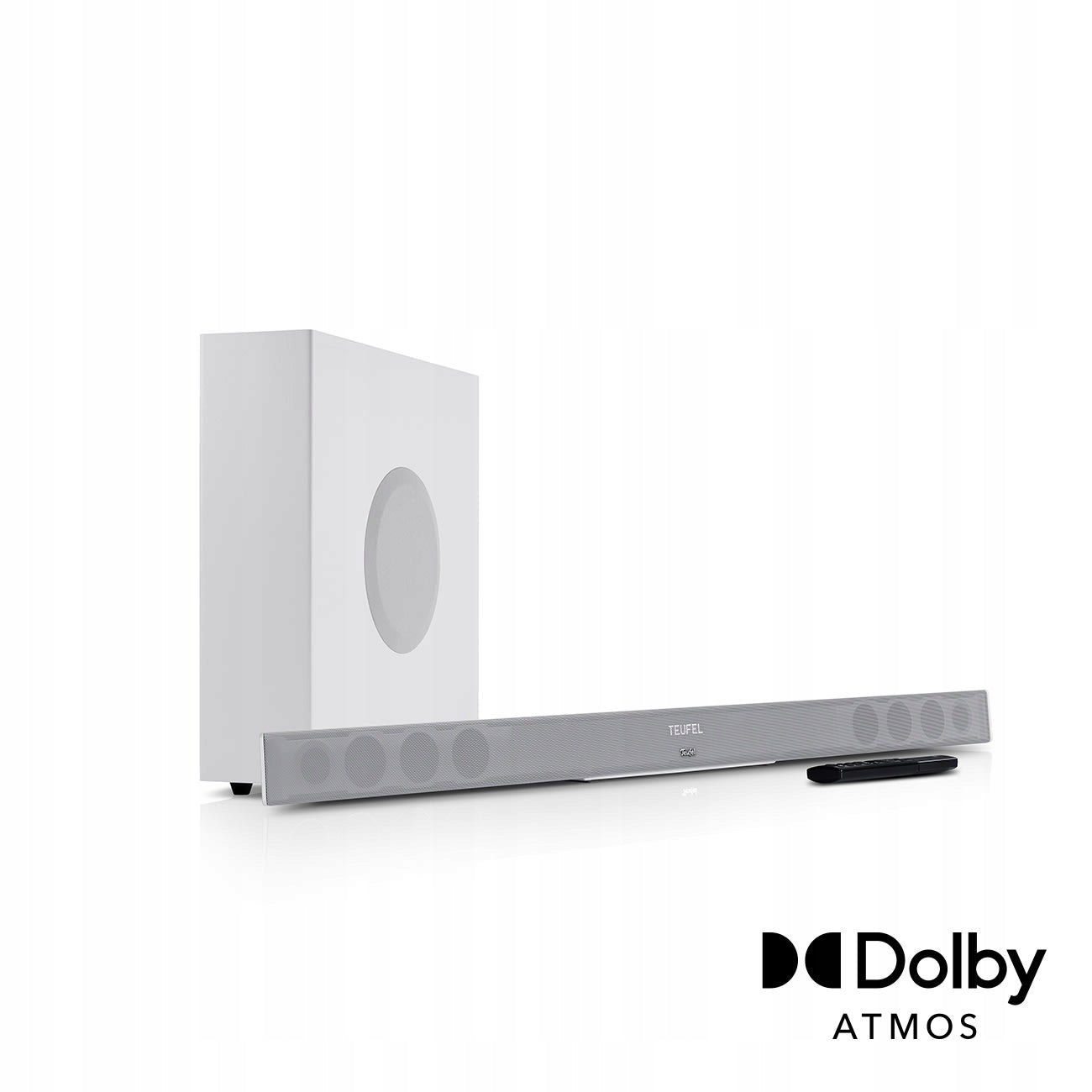 Soundbar Teufel CINEBAR 11 for Dolby Atmos, 2.1, subwoofer, white