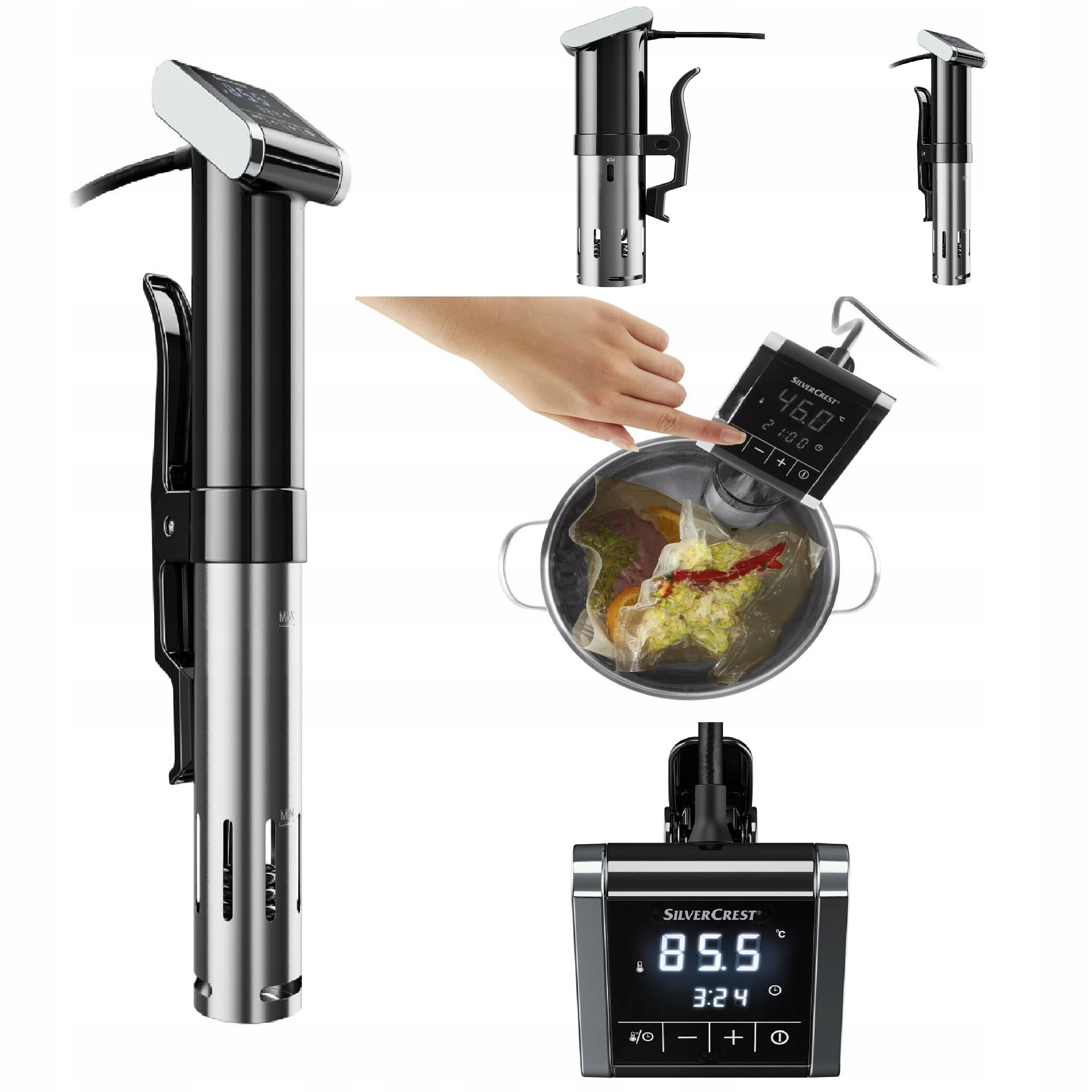 Sous Vide Circulator for Cooking Temperature Reg.