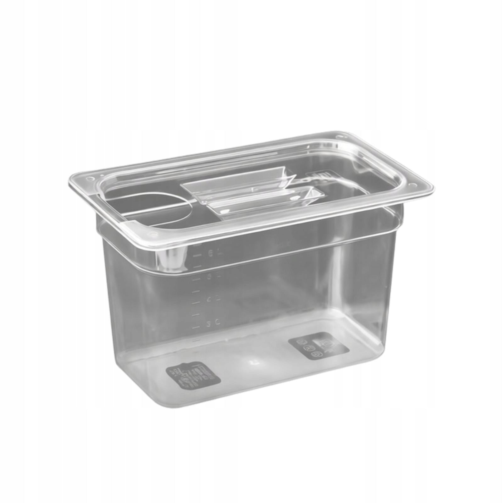 Sous Vide Container Transparent Easy to Use Food Storage Slow Cooker