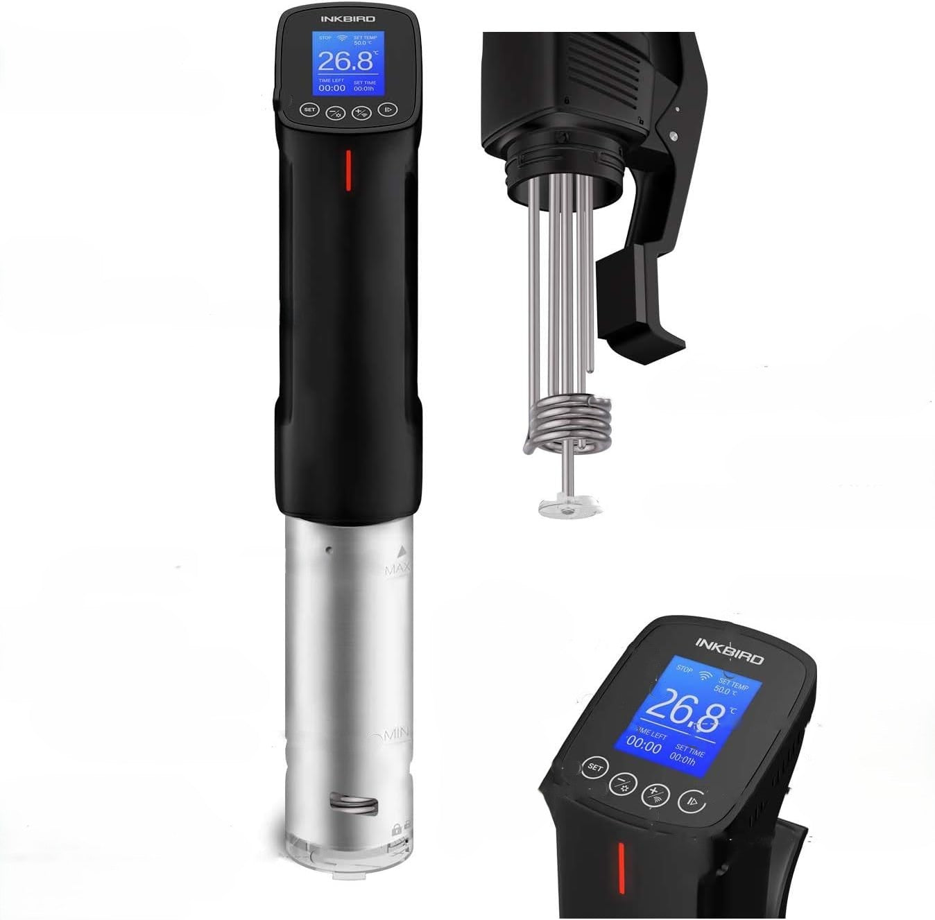 Sous Vide Cooking Circulator, WiFi Immersion Thermostat Manufacturer code 70p-29
