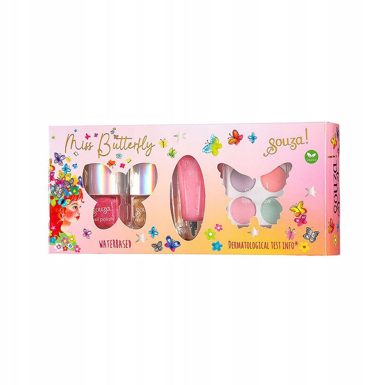Souza! Makeup cosmetics for children 7 el. set Butterfly Souza!