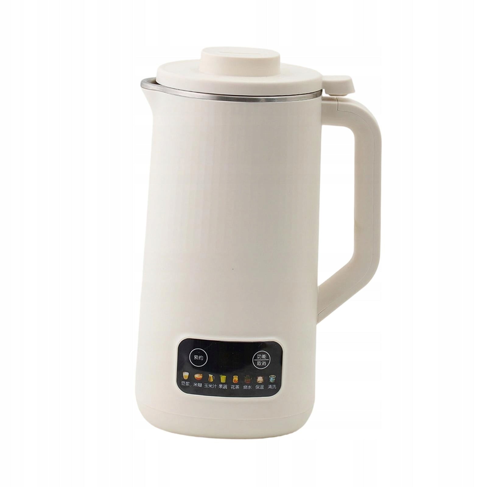Soy Milk Maker Countertop Blender Fruit Juice Mixer Reservation white Packaging status original