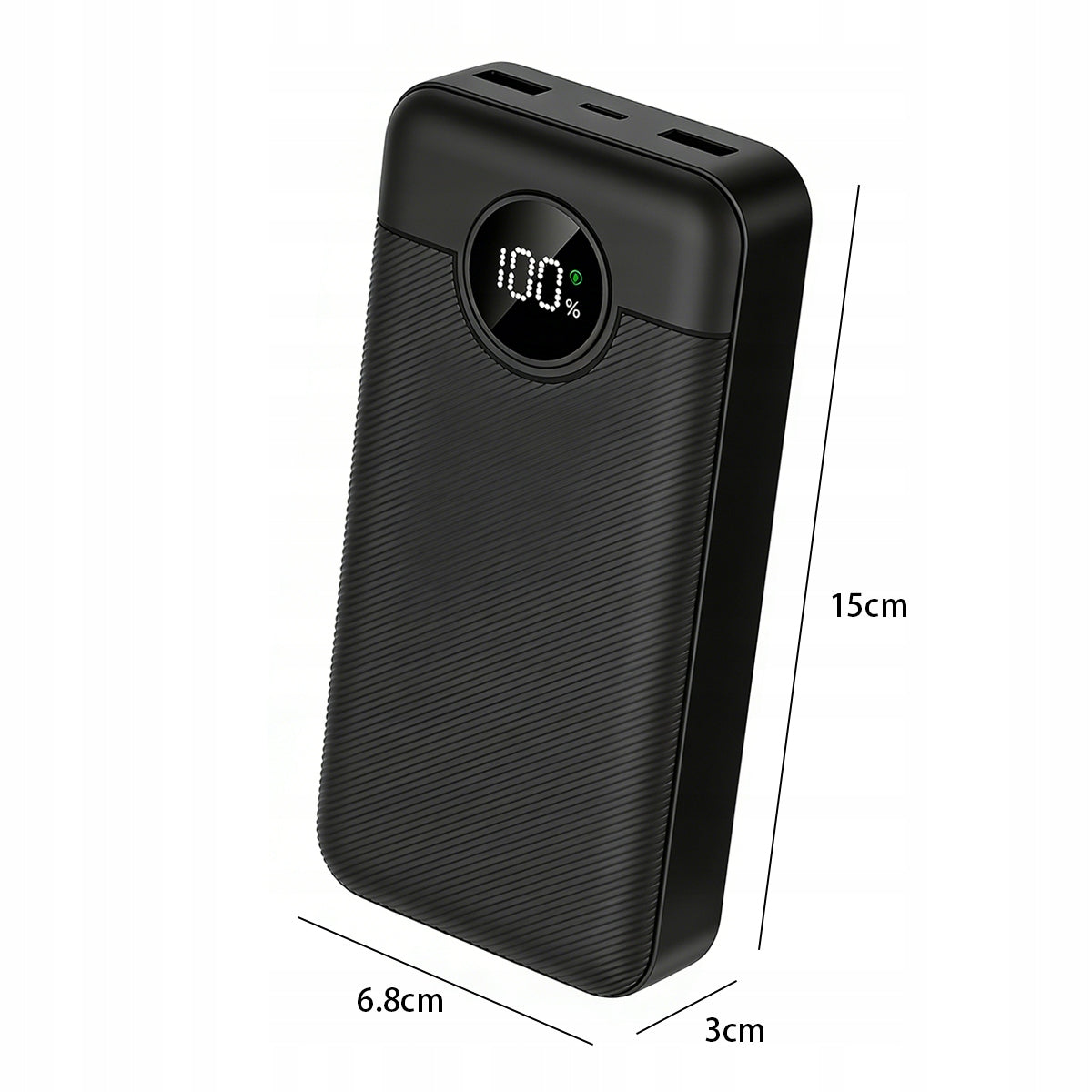 Spacious Powerbank 26800MAH For Phone Power Bank PD 22.5W USB-C USB-A Battery type lithium-ion